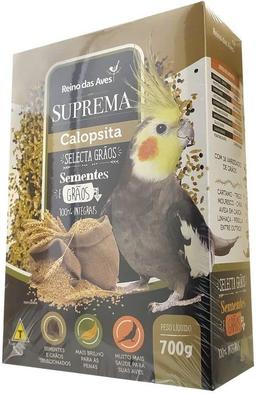 Ração Reino Das Aves Suprema Calopsita Sementes e Grãos | 700g