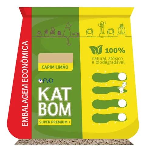 Granulado Sanitário Katbom Capim Limão 12kg