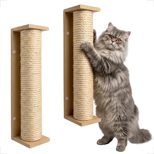 Arranhador de Parede Nekocat Sisal — Kit 2 peças