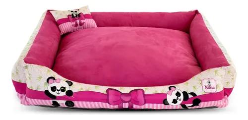 Cama Cachorro Porte Grande GG 100x100cm Lavável com Zíper