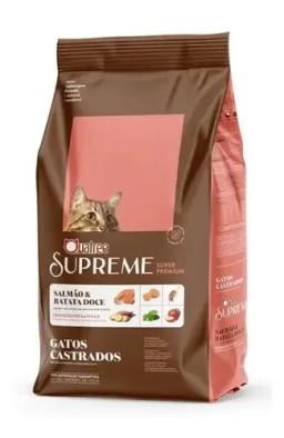 Ração Quatree Supreme Gatos Adultos Castrados 10kg