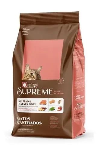 Ração Quatree Supreme Gatos Adultos Castrados 10kg