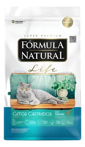 Ração FN Natural Life Gatos Castrados Salmão 10kg