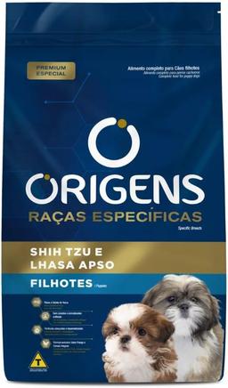 Origens Ração Para Cães Filhotes Raças Especificas Shihtzu/Lhasa 3Kg