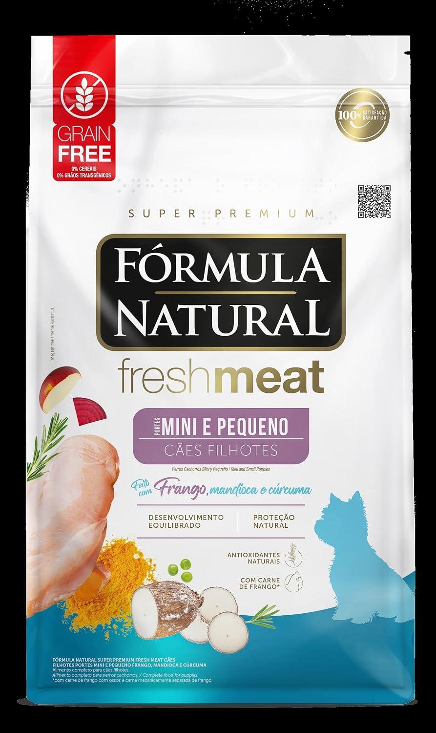 Ração Seca Fórmula Natural Fresh Meat Para Cães Sabor Frango, 2,5Kg | Filhotes de Pequeno Porte